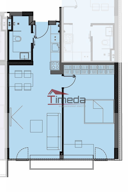 Продава 2-стаен апартамент, кв.Студентски Град